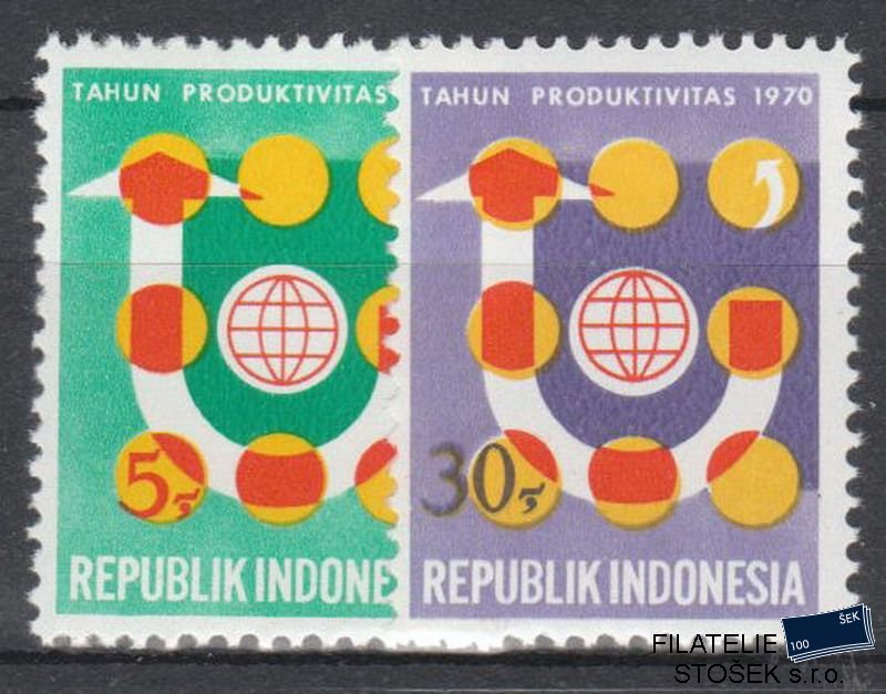 Indonésie známky Mi 674-75