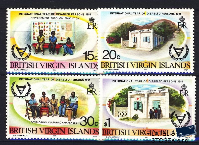 Virgin Islands známky Mi 0415-6