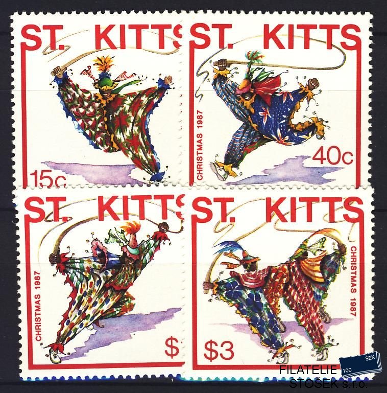 St. Kitts známky Mi 0218-21