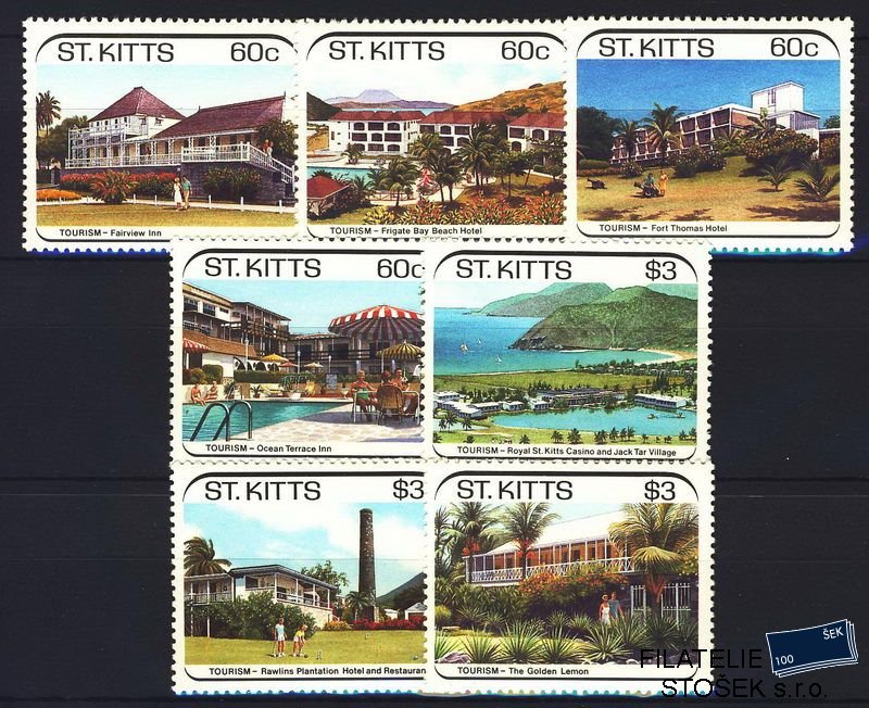 St. Kitts známky Mi 0226-32