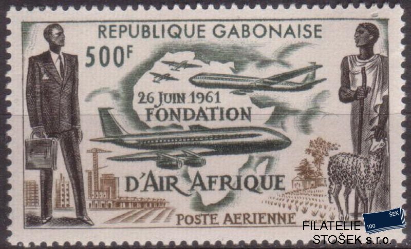 Gabon známky Mi 0170