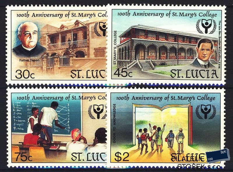 St. Lucia známky Mi 0971-4