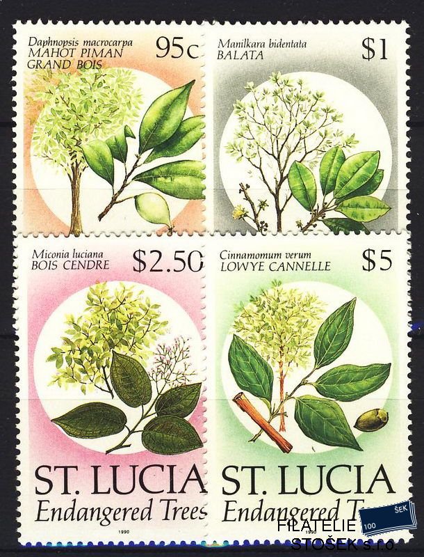 St. Lucia známky Mi 0975-8