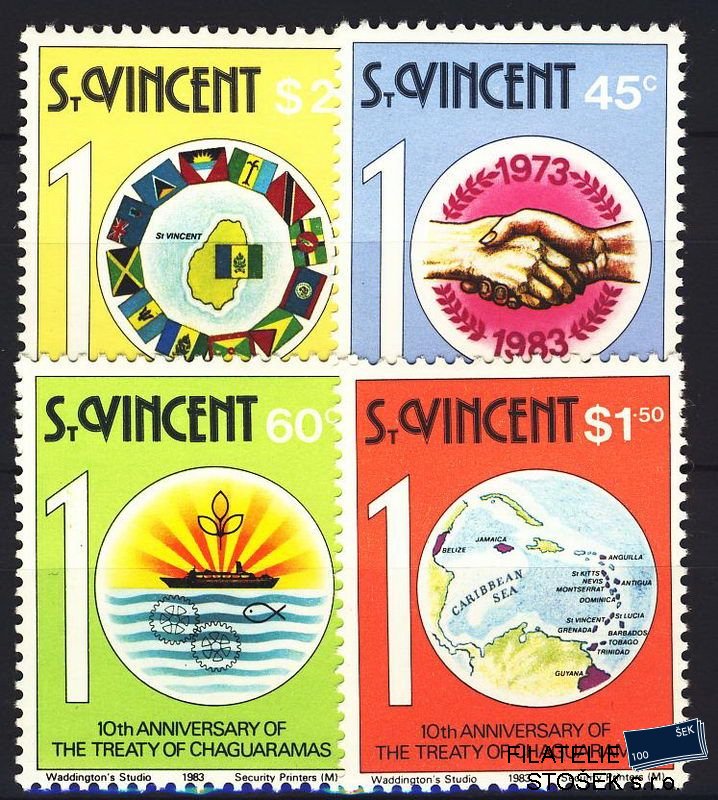 St. Vincent známky Mi 0656-9