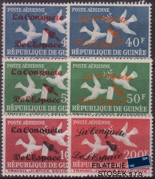 Guinée známky Mi 0145-8I+II