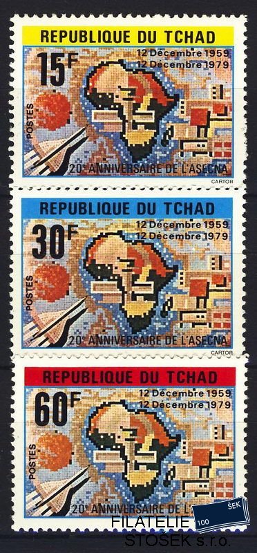 Tchad známky Mi 0883-5