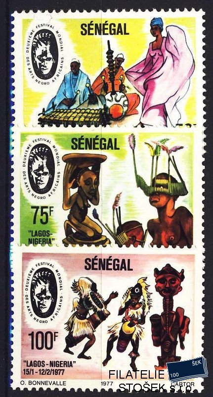 Senegal známky Mi 0626-8
