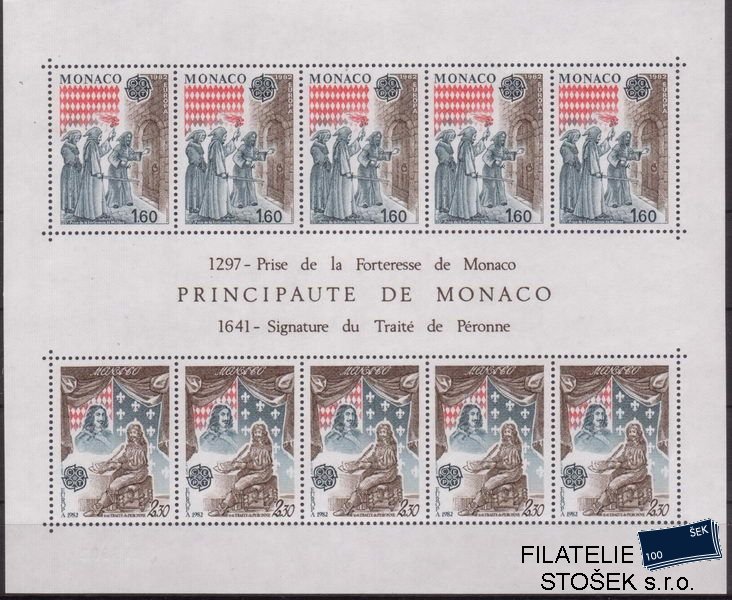 Monako známky Mi Bl.19