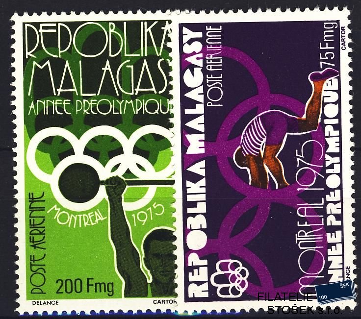 Madagascar známky Mi 0765-6