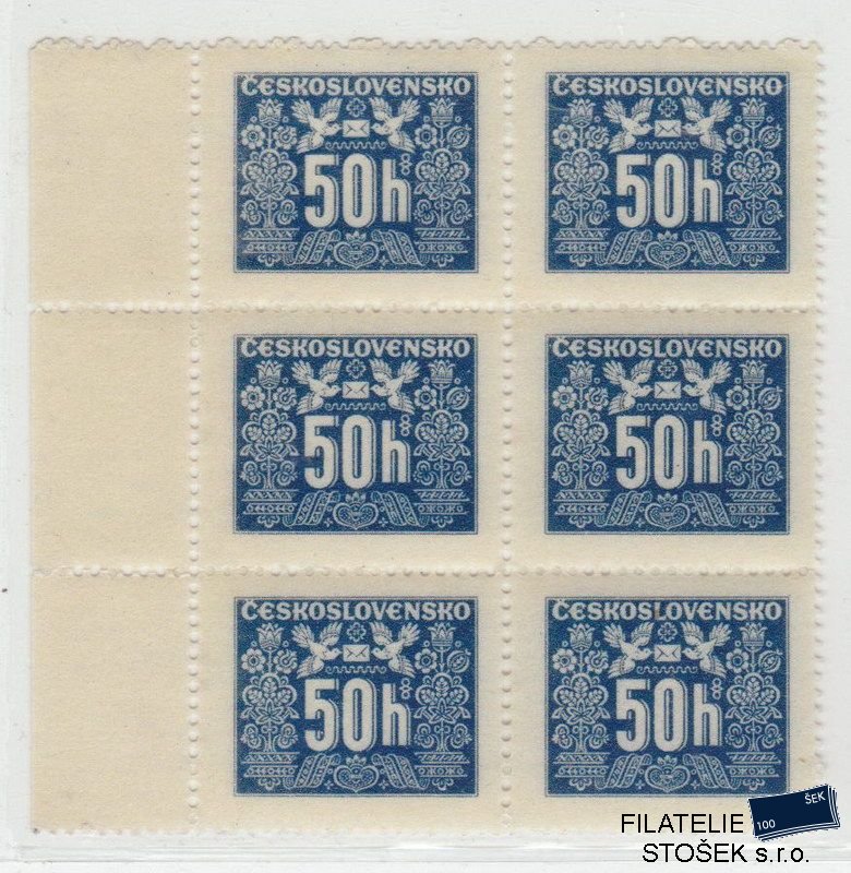 ČSSR známky DL 69 Pergamen
