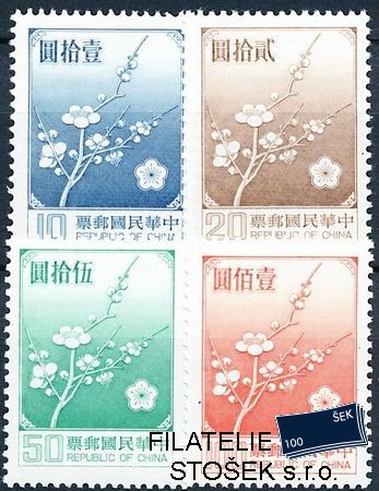 Taiwan známky Mi 1291-4