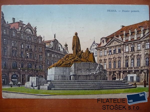  Praha - Husův pomník - pohledy