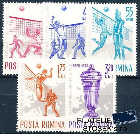Rumunsko známky Mi 2184-8
