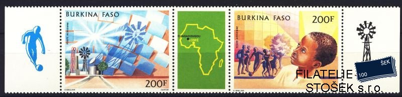 Burkina Faso známky Mi 0996-7