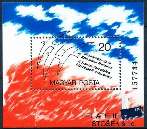 Maďarsko známky Mi Bl.203