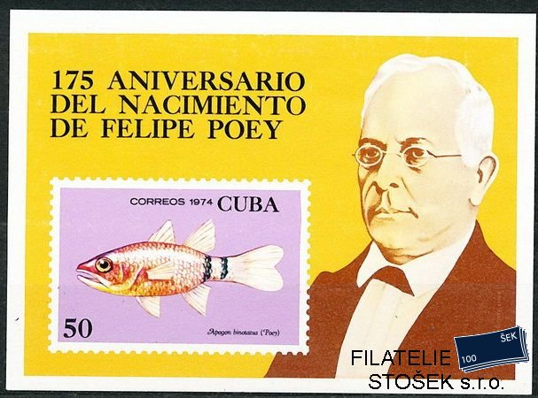 Kuba známky Mi Bl.42