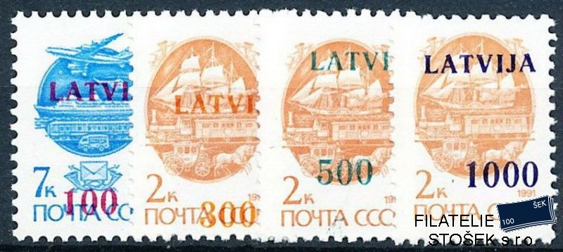 Lotyšsko známky Mi 313-6