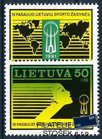 Litva známky Mi 0482-3