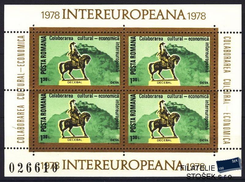 Rumunsko známky Mi Bl.151-2