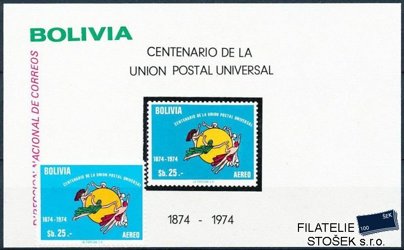 Bolivia známky Mi 905+Bl.65