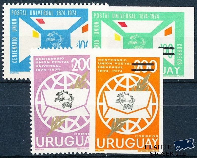 Uruguay známky Mi 1321-2+ZT