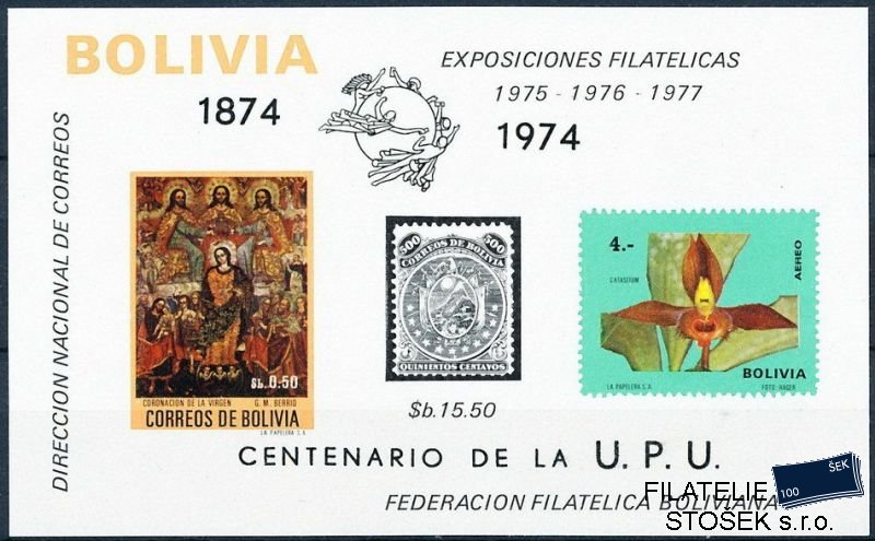 Bolívie známky Mi Bl.45