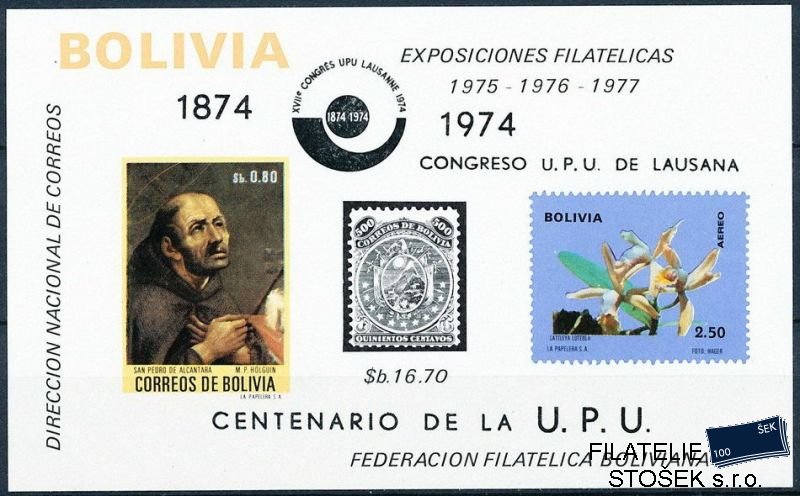 Bolívie známky Mi Bl.46