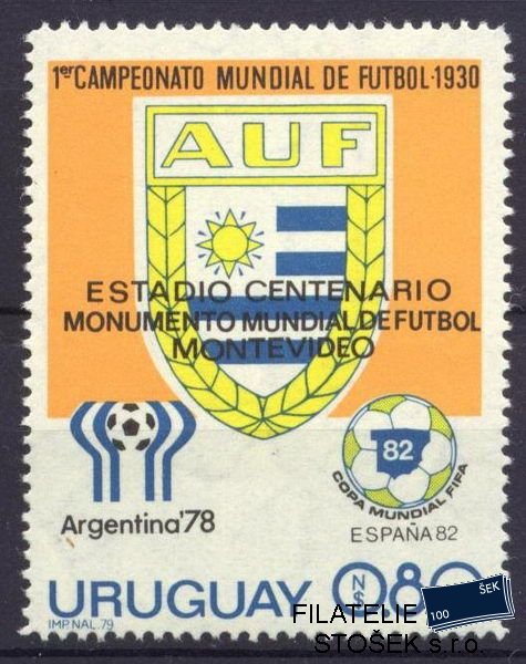 Uruguay známky Mi 1537