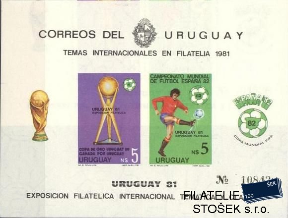 Uruguay známky Mi Bl.51B