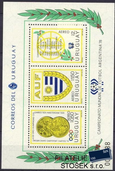 Uruguay známky Mi Bl.39