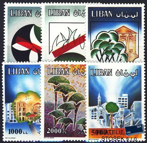 Libanon známky Mi 1350-5