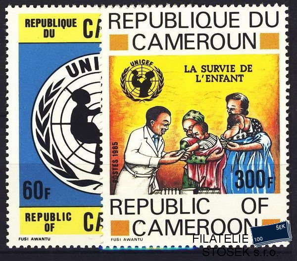 Cameroun známky Mi 1083-4