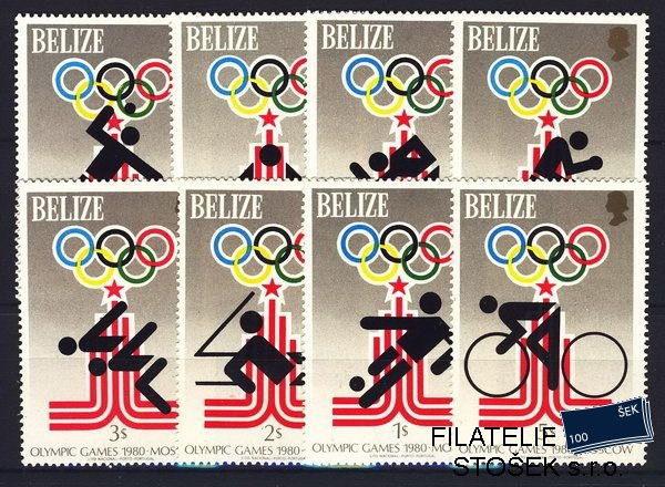 Belize známky Mi 0432-9