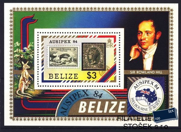 Belize známky Mi Bl. 64