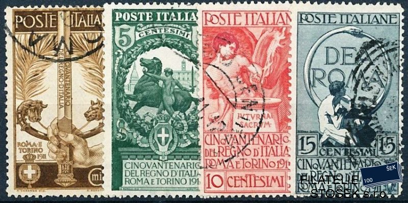 Itálie známky Mi 0100-3