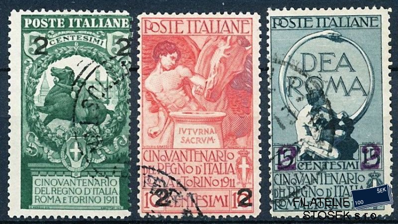 Itálie známky Mi 0107-9I