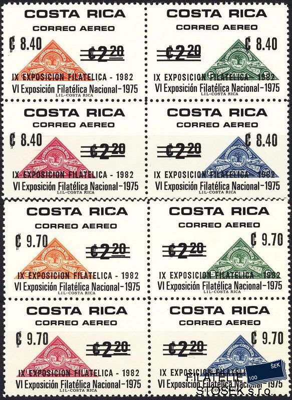 Costa Rica známky Mi 1173-80