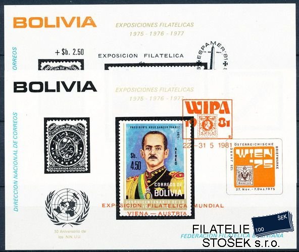 Bolivia Mi Bl.113-4