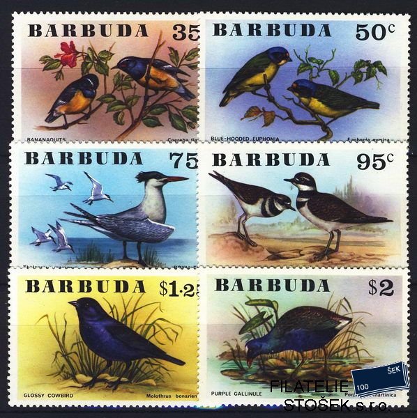 Barbuda známky Mi 261-6