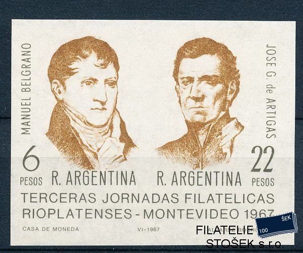 Argentina známky Mi Bl.18