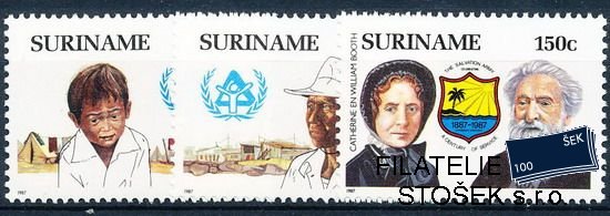 Surinam známky Mi 1220-2