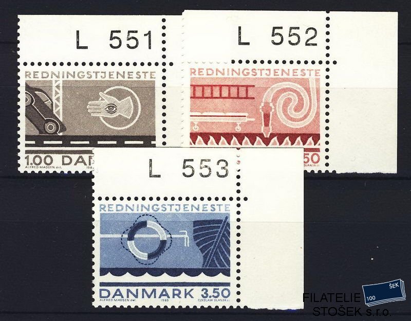 Dánsko Mi 0785-7
