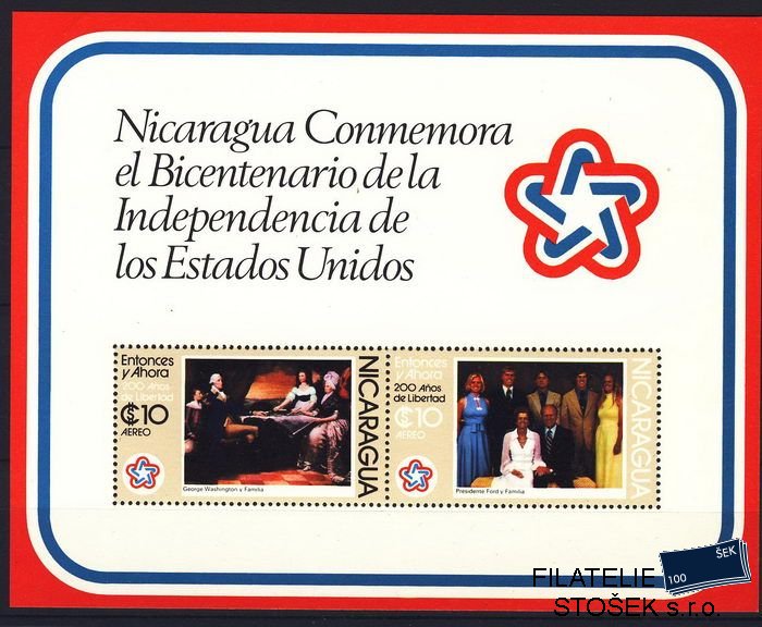 Nicaragua známky Mi Bl. 93
