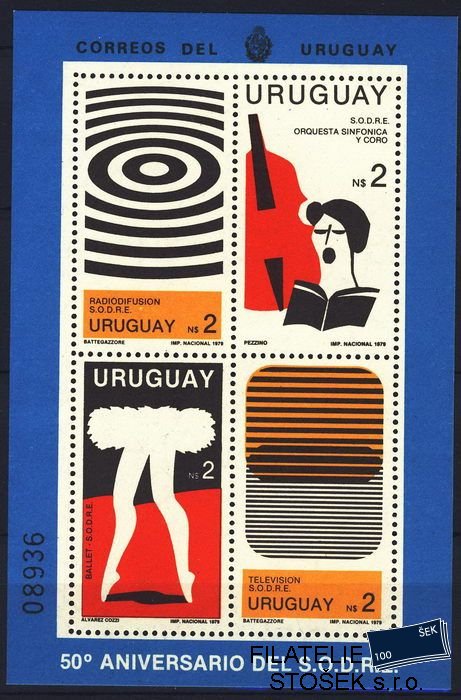Uruguay známky Mi Bl. 47