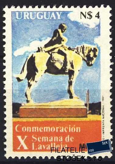 Uruguay známky Mi 1626