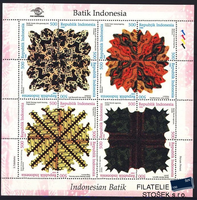 Indonésie známky Mi 1938-41