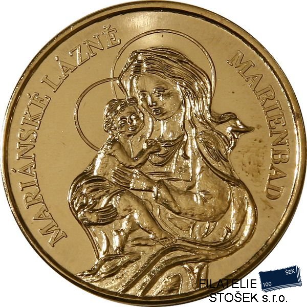 Pamětní medaile Chrám sv Vladimíra v Mariánských Lázních 88
