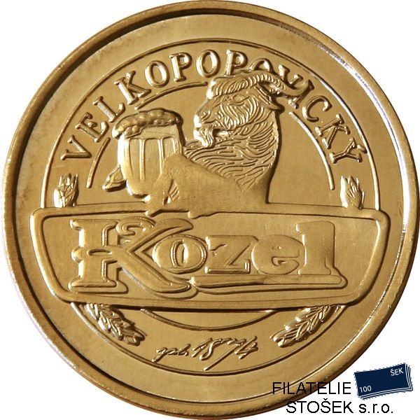 Pamětní medaile Velkopopovický kozel 157