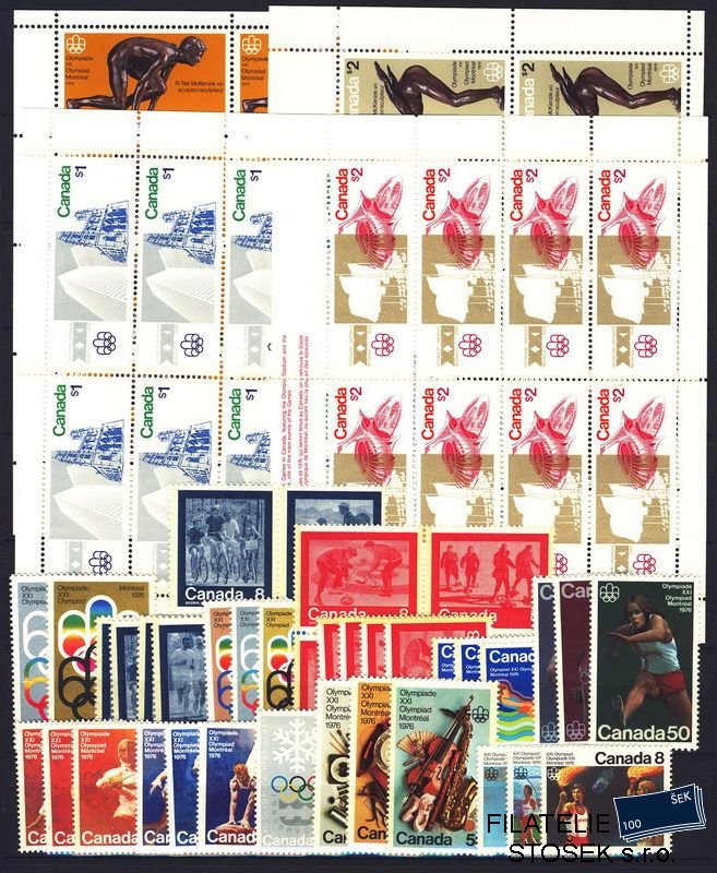 Kanada známky rok 1974-6