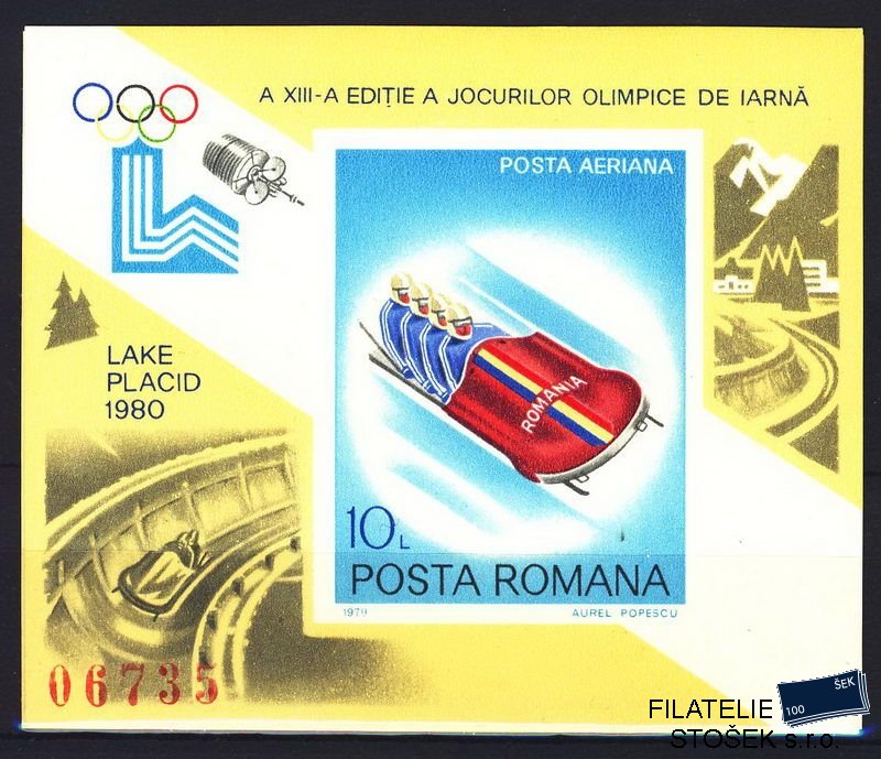 Rumunsko známky Mi 3673 (Bl. 165)